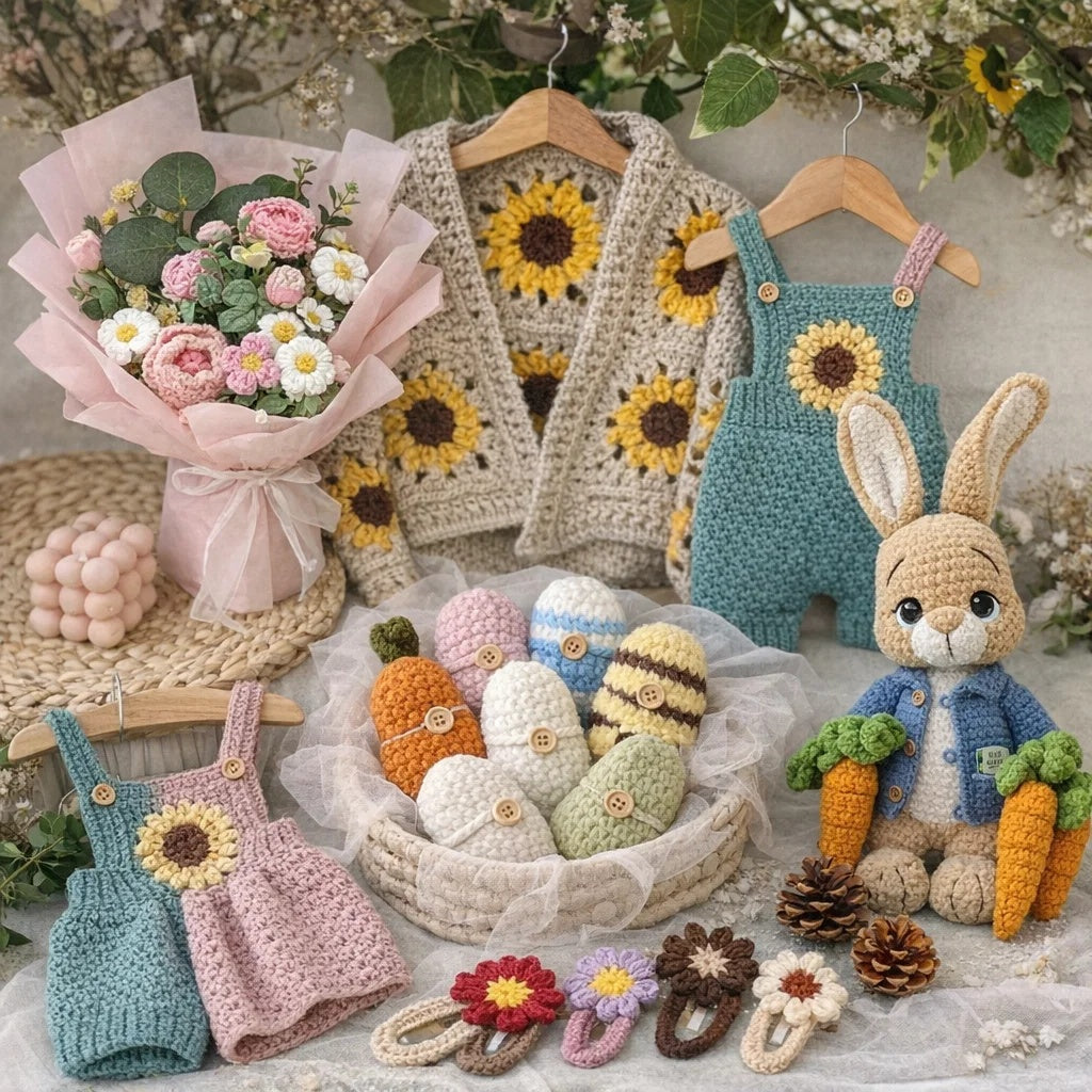 Lisa Smith crochet pattern designer creating handmade amigurumi and home decor patterns